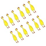 Archie McPhee Itty Bitty Rubber Chickens (Pack of 12)