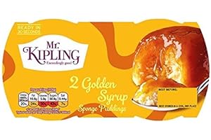 Mr. Kipling Golden Syrup Sponge Pudding, 2 x 95g