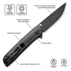 CIVIVI Bo Pocket Knife, Brad Zinker Design Liner