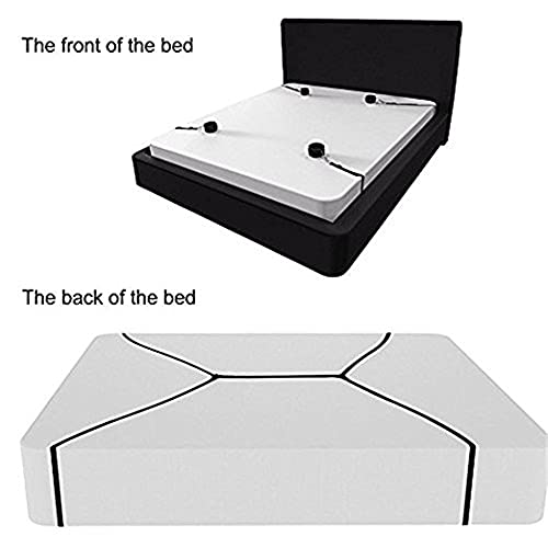 New Leather Bondage Kit for Couples, 4 Handcuffs, Bed Straps, Leg Spreader photo 5