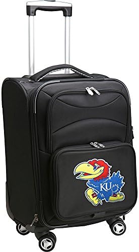 Denco Sports Luggage NCAA 20" Domestic Carry-On Spinner (University of Kansas