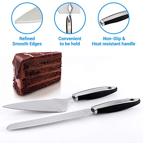 RedHit Cake Knife Cutter and Spatula For Cakes Pie & Pastry And Baked