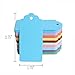 WARMBUY Colorful Gift Tags with Jute Twine, 200Pcs