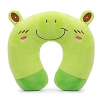 GLAUCUS Kids Travel Pillow Animal Neck Pillow Support U Shaped Cushion Plush for Airplane Train Child