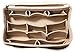HEALTHLOVE Felt Purse Organizer Insert Bag organizer for Handbag Choice 3 Size (Small, Camel)