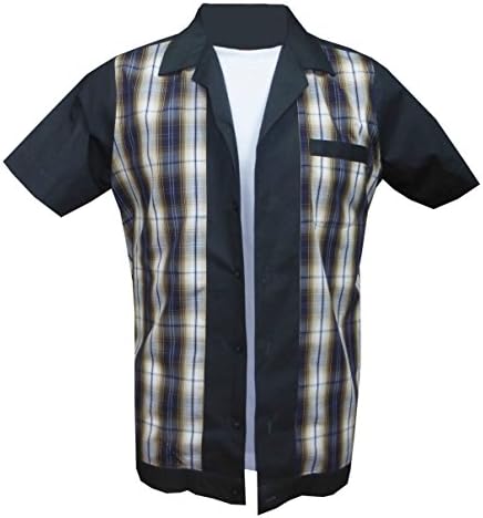 1950s/1960s Western Style,Rockabilly, Retro, Vintage Men's Shirt (Large)