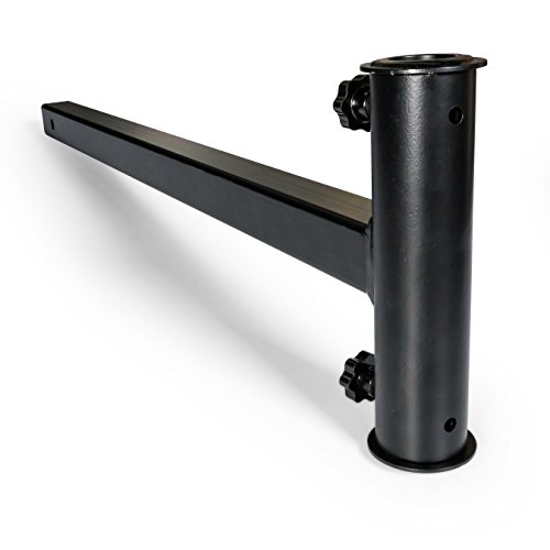 Camco Durable Hitch Mount Umbrella Holder Sturdily Supports Large