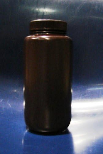 Daniels Scientific BPC1510 32 oz / 1000 ml / 1 Liter 63m Amber Wide Mouth Nalgene 12 per case.