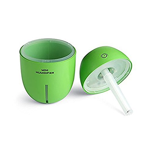 Cool Mist Mini Lemon Humidifier,BIOSTON Portable USB Ultrasonic Small Diffuser with Night Light and Auto Shut-off,Air Purifier for Office,Baby,Travel,Bedroom - Thumbnail 7
