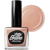 Little Ondine Water-based Peel off Odor Free Quick Dry Non Toxic Natural Nail Polish-Solid Nude 0.36 Fl Oz( L066-Cuddle )