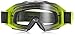 Fox Racing Main Race 2 Unisex Motocross Motorcycle Goggles Eyewear - Flo Yellow-Grey/Clear / No Size