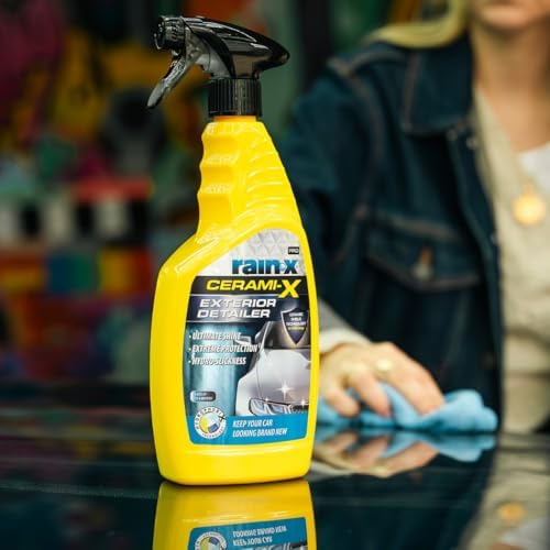 Cerami-X™ Cera Auto Quick Detailer Tratamento Detailing Auto Rain Off 750ml
