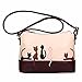 TIFENNY Women Cat Rabbit Leather Shoulder Bag Cross Body Purse Handbag Messenger (A)