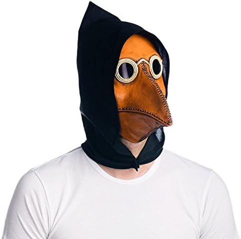 Steampunk Plague Doctor Mask Yellow