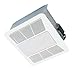 KAZE APPLIANCE SE110PL2 Ultra Quiet Bathroom Exhaust Fan with LED Light (110 CFM, 0.9 Sone)