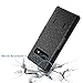 Fingic for Galaxy S10 Case, Samsung S10 Belt Clip Holster Case Slim Shell Case Combo Cover with Kickstand Swivel Belt Clip Holster Full Body Protective Case for Samsung Galaxy S10 6.1 inch - Black