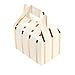 Andaz Press Rose Gold Copper Foil Gable Boxes With Handle, Chevron, Polka Dots and Striped, 36-Pack, 4 x 2.5 x 4.75-Inch Small Favor Boxes for Wedding, Bridal Shower, Baby Shower, Kids Birthday Party