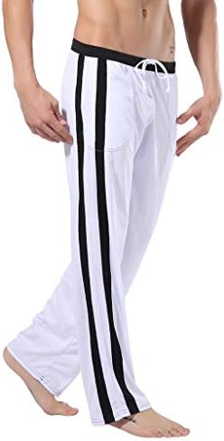 Mens Striped Straps Summer Breathable Fashion Sport Pants Casual Sweatpants