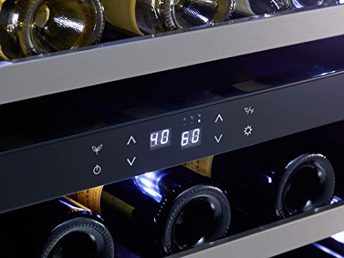 Zephyr-PRW24C02BG-Presrv-24-inch-Wide-45-Bottle-Capacity-Built-In-or-Free-Standing-Wine-Cooler-with-PreciseTemp-Sensors