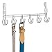 iDesign Tru-Grasp Steel/BPA-Free Plastic Under-Shelf Organizer Hooks - 10.6