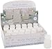 Darice Wedding Bubbles 24-Piece,1/2-Ounce Bottles Box Party Supplies, Pack of 24, Clear, 3