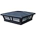6 x 6 Aluminum Cambridge Solar Post Cap in Black