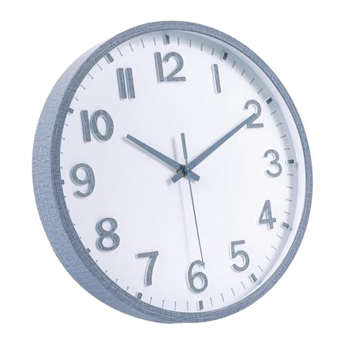 Moiubik Wall Clocks Battery Operated Modern Wall