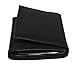 Boys Slim Compact Flap Id and Coin Pocket Trifold Wallet (Black)