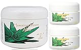 Hawaiian Moon Aloe Cream 9 Ounce Jar and Two Travel Size 3/4 Ounce Jars