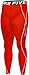 New Skin Tight Compression Under Layer Set Long Sleeve Top & Pants Red