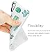 iPhone X Case, iPhone XS Case, iPhone 10 Case, Girls Women White Green Cactus Best Protective Bumper Slim Fit Heavy Duty Cute Thin Soft Clear Silicone Rubber TPU Cover Phone Case for iPhone X/XS
