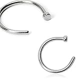 WildKlass Nose Hoop 316L Surgical Steel (Sold by Piece)