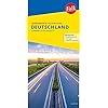 Falk Länderkarte Deutschland FalkFaltung 1:650 000: NAVIGATION / Zusatzkarten für die Stadt / einfaches Handling Landkaart – 19 april 2021