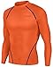 JustOneStyle New Men Sports Apparel Long Sleeves Shirts Skin Tights Compression Base Under Layer Top