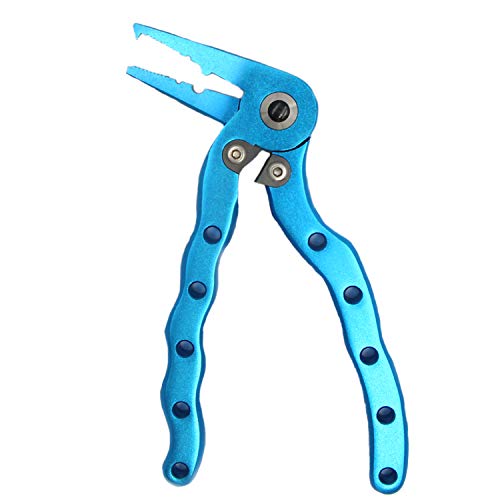 CRAZY SHARK Aluminium-Mini-Angelzange, Angelwerkzeug zum Hakenentferner, salzwasserbeständiges Angelgerät…