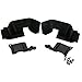 Front / Rear Chassis Mudguard Fenders,Dirt Dust Resist Mud Guard for 1/10 Axial SCX10 II 90046 90047 RC Car