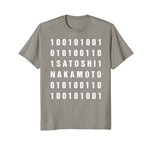 Mens Binary 100101001 Satoshi Nakamoto Bitcoin Blockchain T Shirt Xl Slate Buy Online In Guatemala At Guatemala Desertcart Com Productid 61299166