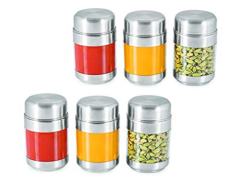 Sizzle Clear Containers 175 Ml Set of 3 Twist Canisters S7 Set of 2