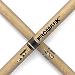 ProMark Rebound 7A Hickory Drumsticks, Oval Nylon
