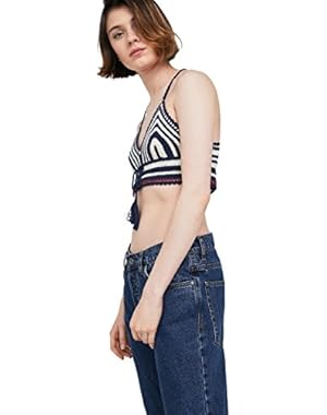 Mango Women's Crochet Top