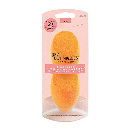 Real Techniques Miracle Complexion Sponge (2 sponges in each pack)