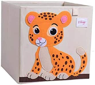animal canvas storage boxes