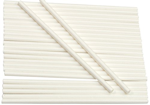 Cybrtrayd Paper Lollipop Sticks, 8-Inch by 11/64-Inch, Case of 5300