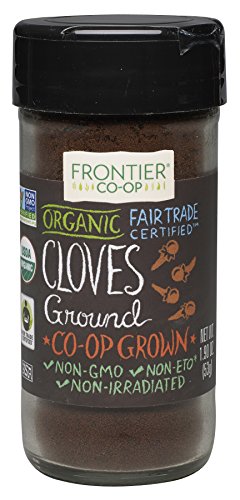 Frontier Natural Products Cloves, Og, Ground, Ft, 1.90-Ounce