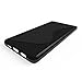 BlackBerry Motion Case,Yiakeng Dual Layer Shockproof Wallet Armor Soft Glitter Silicone Crystal Phone Cases Full Cover for BlackBerry Motion(Krypton) (Black)