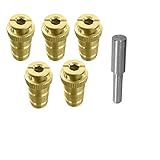 mistcooling Pool Cover Anchor - Brass Anchor for Pool Safety Cover Pack of 5