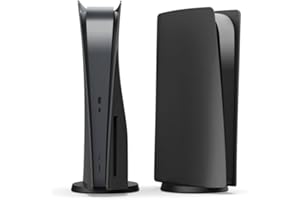 navor Faceplate Cover for PS5 Disk Edition Console Hard ABS Shockproof Protective Shell Replacement Plate Case Accessories (N