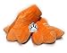 Wild Ones Furry Animal Claw Slippers for Toddlers, Kids and Adults (Medium, Orange Duck)