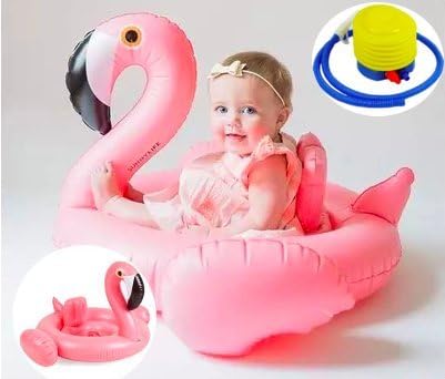 Generico Flamingo Salvavidas Para Bebes Inflable Para Bebes