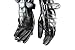 OEM Kylo Ren Gloves Sith Halloween Costume (M)